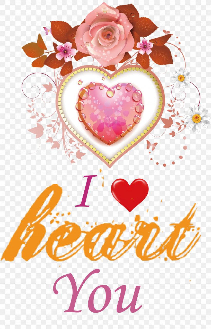 I Heart You I Love You Valentines Day, PNG, 1927x3000px, I Heart You, Drawing, Flower, Garden Roses, Heart Download Free