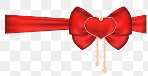 Watercolor Valentine Red Ribbon 18795034 PNG