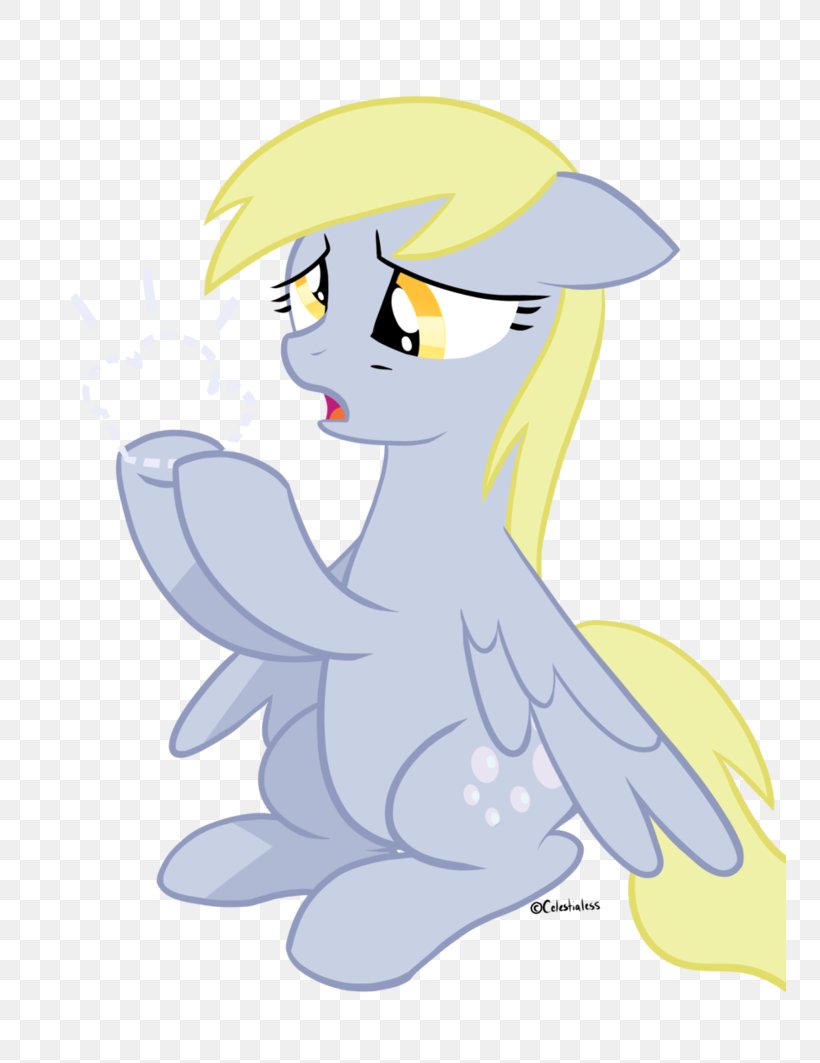 Derpy Hooves Pony Pinkie Pie Rainbow Dash Character, PNG, 752x1063px, Watercolor, Cartoon, Flower, Frame, Heart Download Free