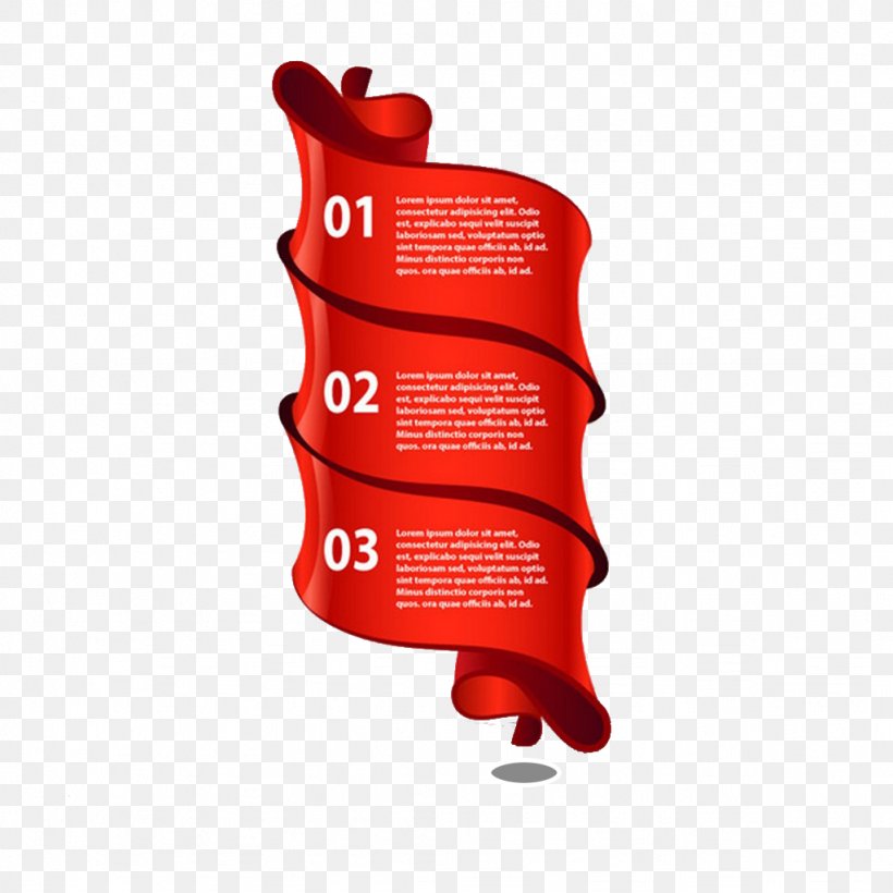 Red Infographic Euclidean Vector Ribbon, PNG, 1024x1024px, Infographic, Art, Coreldraw, Creativity, Illustration Download Free