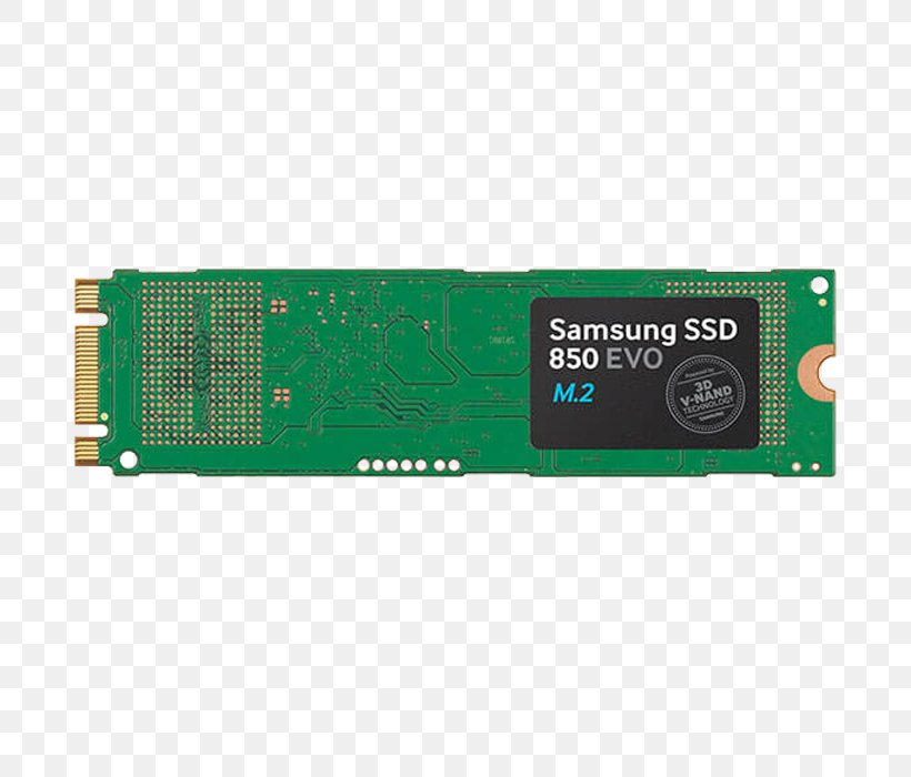 Solid-state Drive Samsung 850 EVO M.2 SSD Samsung 850 EVO SSD Serial ATA, PNG, 700x700px, Solidstate Drive, Computer Component, Computer Data Storage, Electronic Component, Electronic Device Download Free