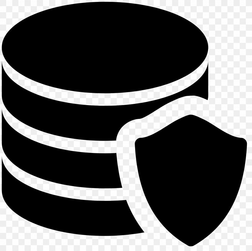 Data Security Computer Security Database, PNG, 1600x1600px, Data Security, Backup, Black, Black And White, Computer Security Download Free