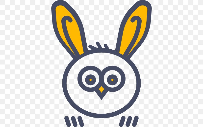 Easter Bunny Domestic Rabbit Hare Clip Art, PNG, 512x512px, Easter Bunny, Area, Artwork, Beak, Bird Download Free