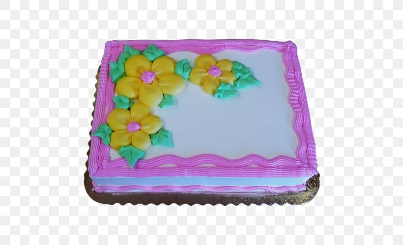 Birthday Cake Sheet Cake Wedding Cake Frosting & Icing Cake Decorating, PNG, 500x500px, Birthday Cake, Bakery, Birthday, Buttercream, Cake Download Free