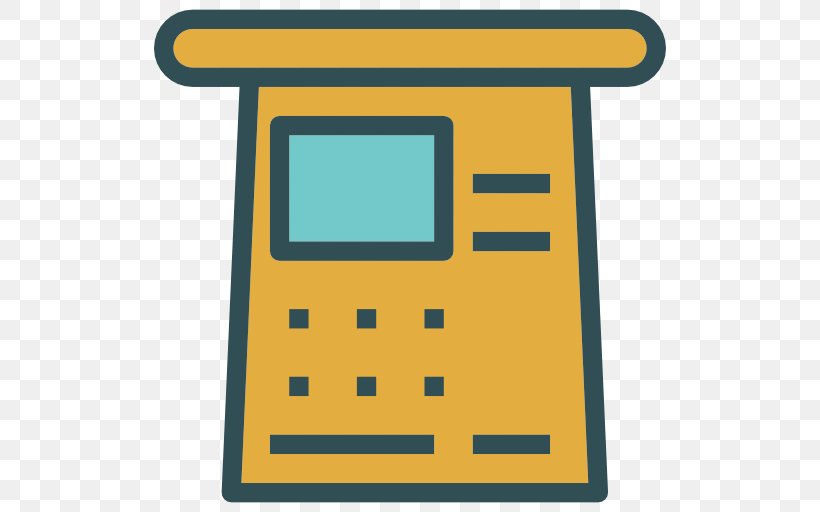 Euclidean Vector Automated Teller Machine, PNG, 512x512px, Scalable Vector Graphics, Area, Automated Teller Machine, Background Process, Machine Download Free
