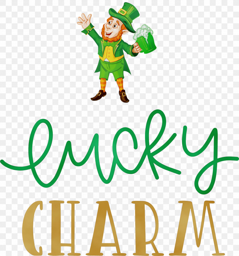 Christmas Day, PNG, 2783x2983px, Lucky Charm, Behavior, Character, Christmas Day, Happiness Download Free