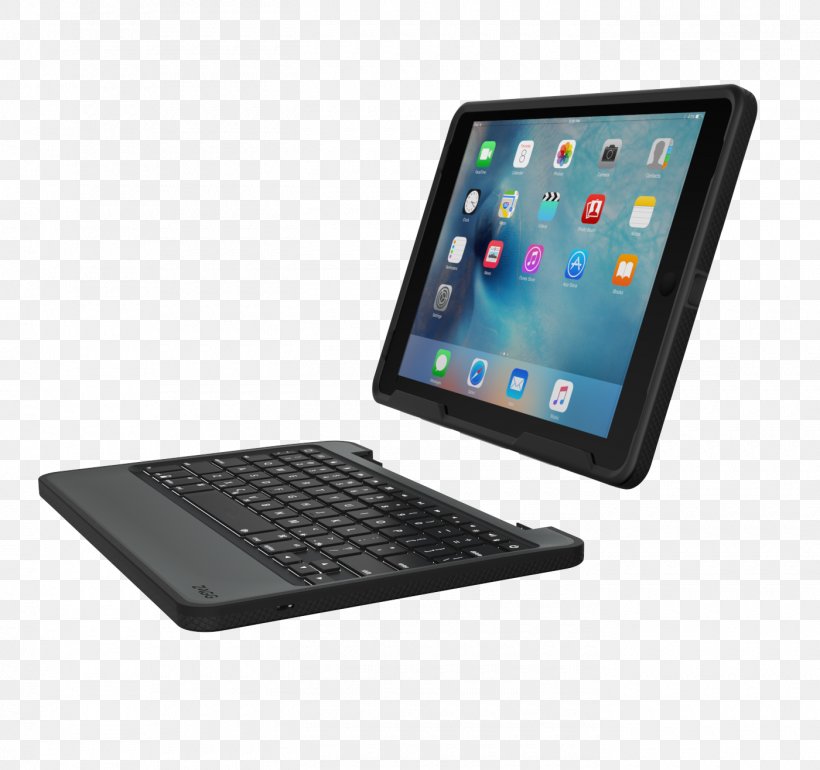 IPad Pro (12.9-inch) (2nd Generation) Computer Keyboard Zagg Handheld Devices, PNG, 1400x1315px, Ipad, Bluetooth, Computer, Computer Keyboard, Electronic Device Download Free