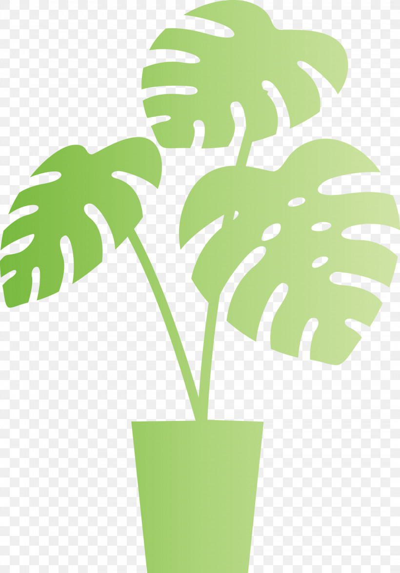 Monstera Tropical Leaf, PNG, 2091x3000px, Monstera, Arecales, Flora, Flowerpot, Green Download Free