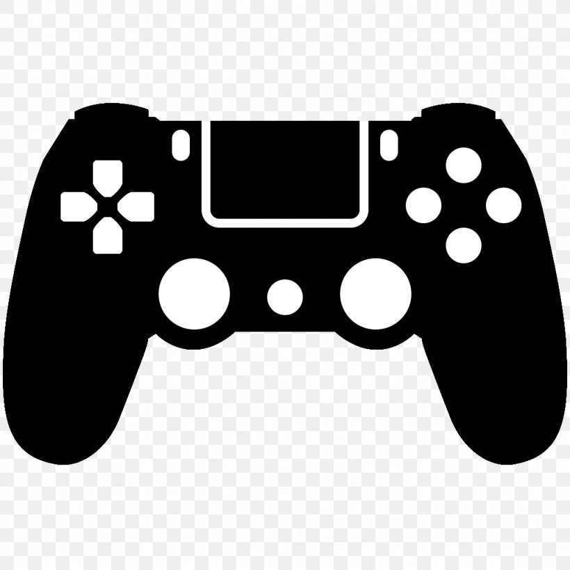 PlayStation 4 Xbox 360 Controller Game Controllers Gamepad, PNG, 1024x1024px, Playstation, All Xbox Accessory, Black, Black And White, Dualshock Download Free