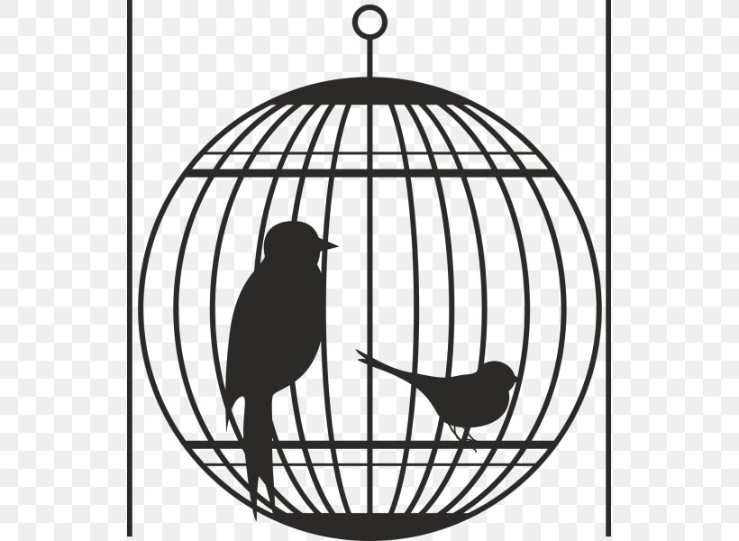 Bird Cage Silhouette, PNG, 600x600px, Bird, Art, Beak, Bird Flight, Birdcage Download Free