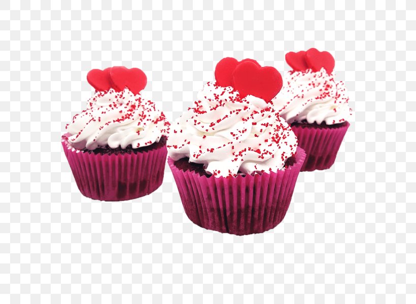 Cupcake Red Velvet Cake Chocolate Cake Frosting & Icing Birthday Cake, PNG, 600x600px, Cupcake, Bakery, Baking, Baking Cup, Birthday Cake Download Free