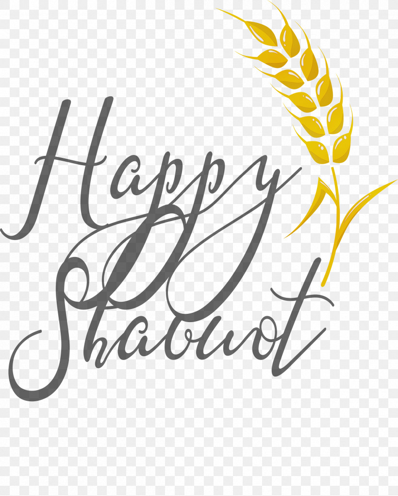 Text Font Calligraphy Logo Line, PNG, 2408x3000px, Happy Shavuot, Calligraphy, Line, Logo, Paint Download Free