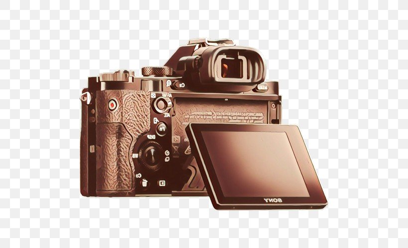 Camera Lens, PNG, 500x500px, Cartoon, Brown, Camera, Camera Accessory, Camera Lens Download Free