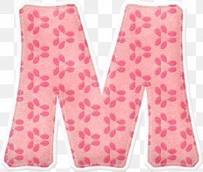 M - Letter M Pink PNG