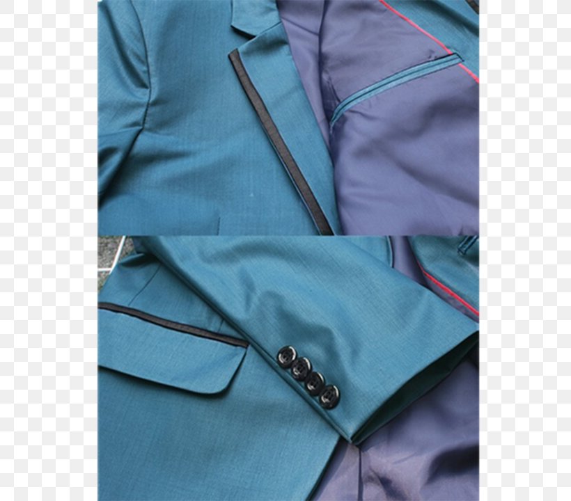 Sleeve Jacket Pocket Shirt Collar, PNG, 720x720px, Sleeve, Aqua, Azure, Blue, Button Download Free