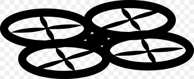 Unmanned Aerial Vehicle Blackandwhite, PNG, 830x340px, Unmanned Aerial Vehicle, Blackandwhite, Clip Art Transportation, Drawing, Quadcopter Download Free