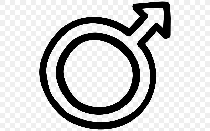 Symbol Male, PNG, 512x512px, Symbol, Area, Black And White, Drawing, Gender Symbol Download Free