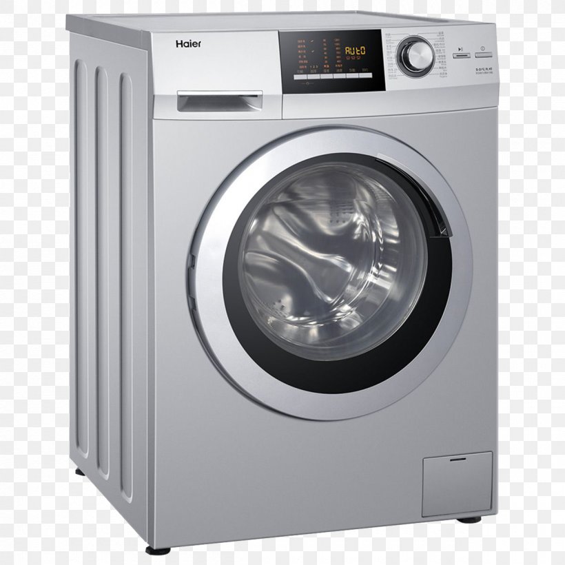 Washing Machine Home Appliance Haier, PNG, 1200x1200px, Washing Machine, Clothes Dryer, Gratis, Haier, Home Appliance Download Free