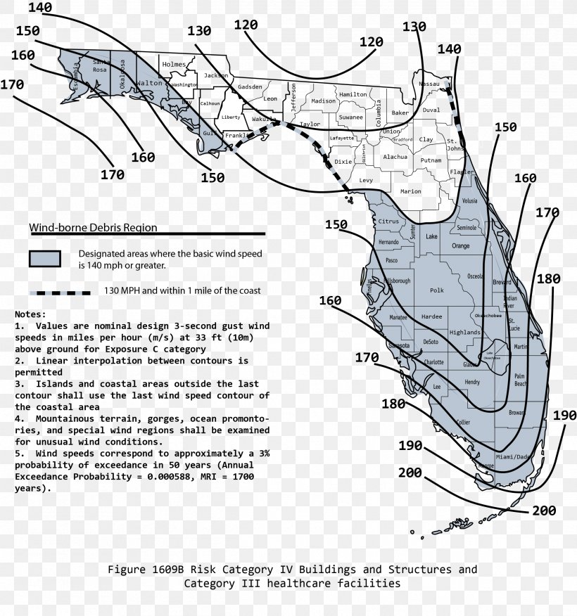 2010 Mercedes-Benz GL-Class Wind Atlas Florida American Association Of State Highway And Transportation Officials Map, PNG, 2487x2657px, Wind Atlas, Area, Black And White, Diagram, Drawing Download Free