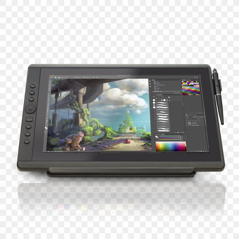 Digital Writing & Graphics Tablets Computer Monitors Stylus Liquid-crystal Display Tablet Computers, PNG, 1200x1200px, Digital Writing Graphics Tablets, Computer Monitors, Display Device, Display Size, Electronic Device Download Free