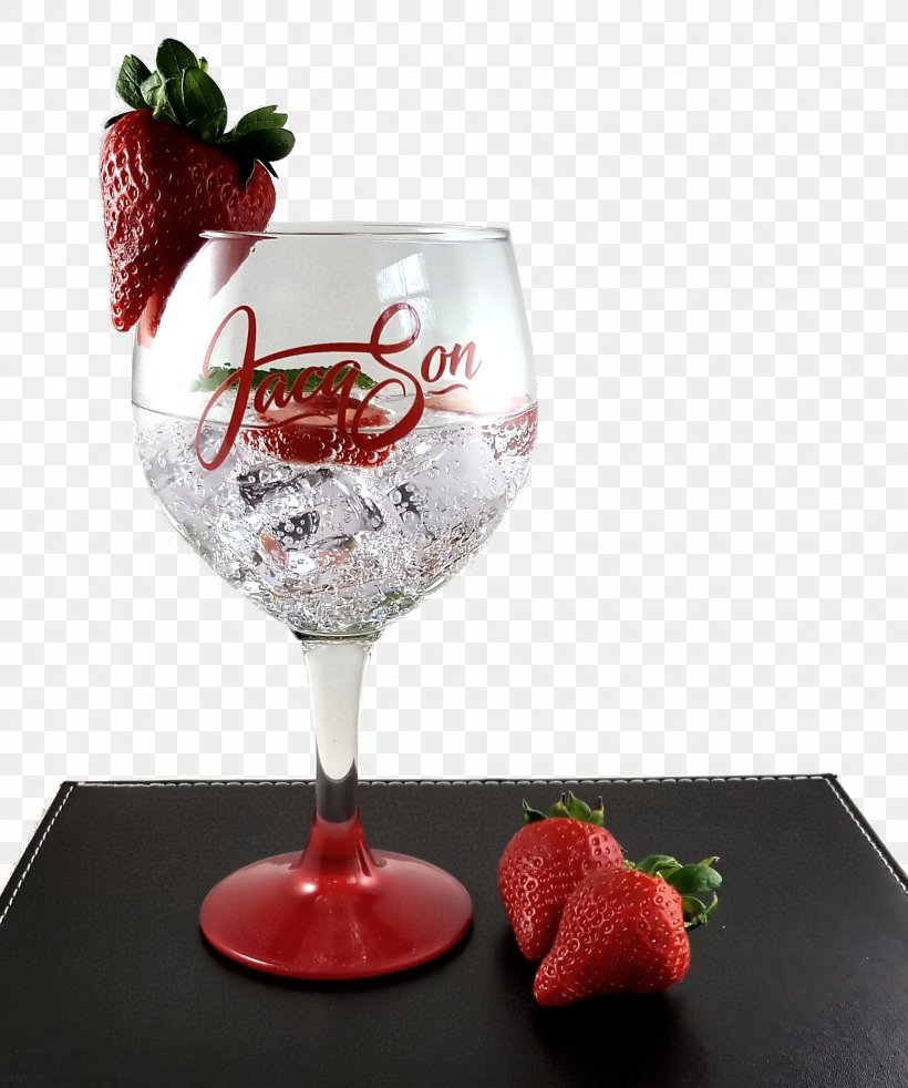 Gin Strawberry Wine Glass Tonic Water Cocktail, PNG, 1899x2275px, Gin, Champagne Glass, Champagne Stemware, Cocktail, Distillation Download Free