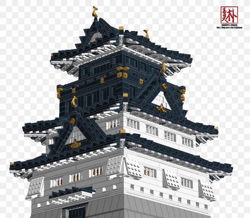 Lego Ideas Japanese Castle Tenshukaku, PNG, 998x872px, Lego Ideas, Building, Castle, Chinese Architecture, Facade Download Free