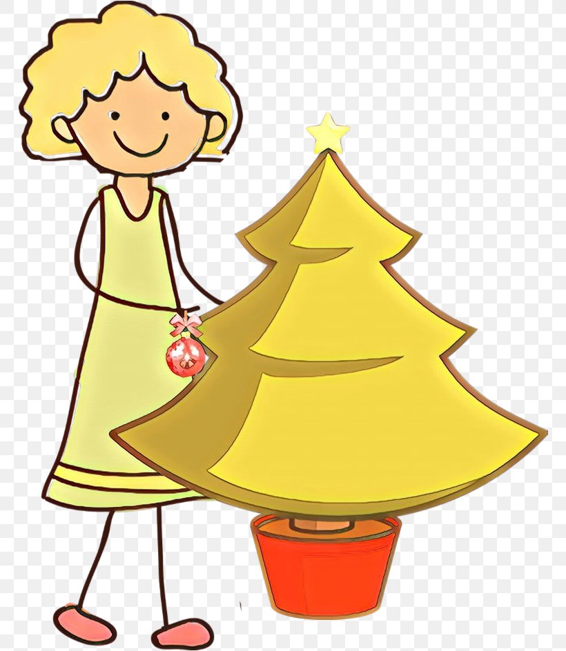 Christmas Tree, PNG, 768x944px, Cartoon, Christmas Decoration, Christmas Tree, Cone, Happy Download Free