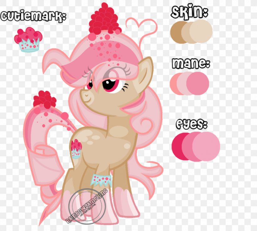 Pony Cupcake Muffin Pinkie Pie DeviantArt, PNG, 942x849px, Watercolor, Cartoon, Flower, Frame, Heart Download Free