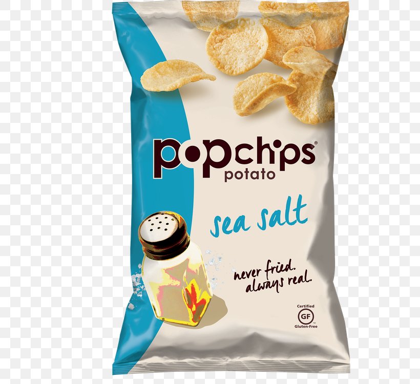 Popchips Sea Salt Potato Chip Kettle Foods, PNG, 562x750px, Popchips, Dairy Product, Flavor, Food, Frying Download Free