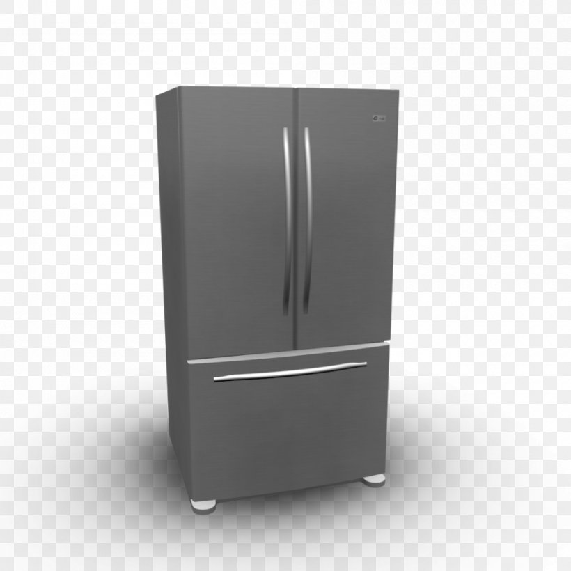 Refrigerator Angle, PNG, 1000x1000px, Refrigerator, Furniture, Home Appliance, Kitchen Appliance, Major Appliance Download Free