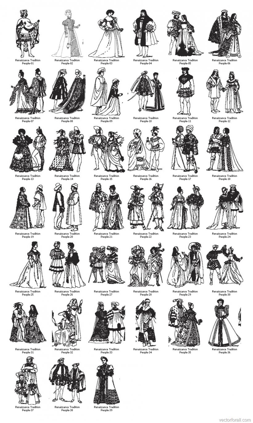 Renaissance Free Content Clip Art, PNG, 900x1500px, Renaissance, Art, Black And White, Costume Design, Drawing Download Free