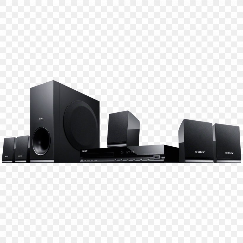 Sony Bravia DAV-TZ140 Home Theater Systems 5.1 Surround Sound Cinema, PNG, 2000x2000px, 51 Surround Sound, Home Theater Systems, Audio, Audio Equipment, Cinema Download Free