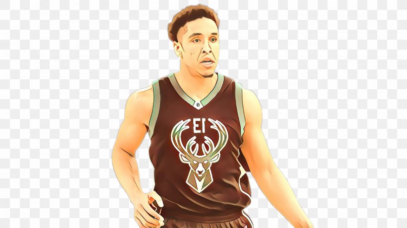 Basketball Player Clothing Sportswear Jersey Sleeveless Shirt, PNG, 2668x1499px, Cartoon, Basketball, Basketball Player, Clothing, Jersey Download Free