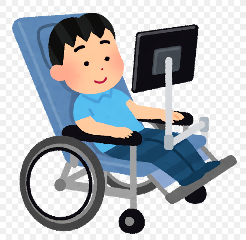 Cartoon Wheelchair Sitting Riding Toy Vehicle, PNG, 798x800px, Cartoon, Child, Riding Toy, Sitting, Vehicle Download Free