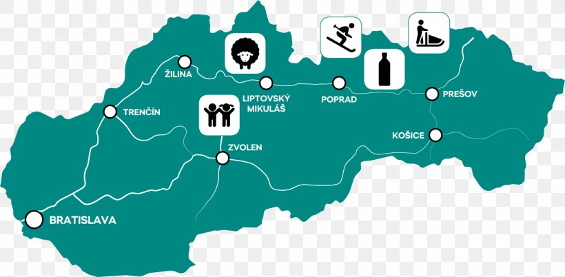 Slovakia Vector Graphics Map Illustration Image, PNG, 1400x688px, Slovakia, Area, Istock, Map, Royaltyfree Download Free