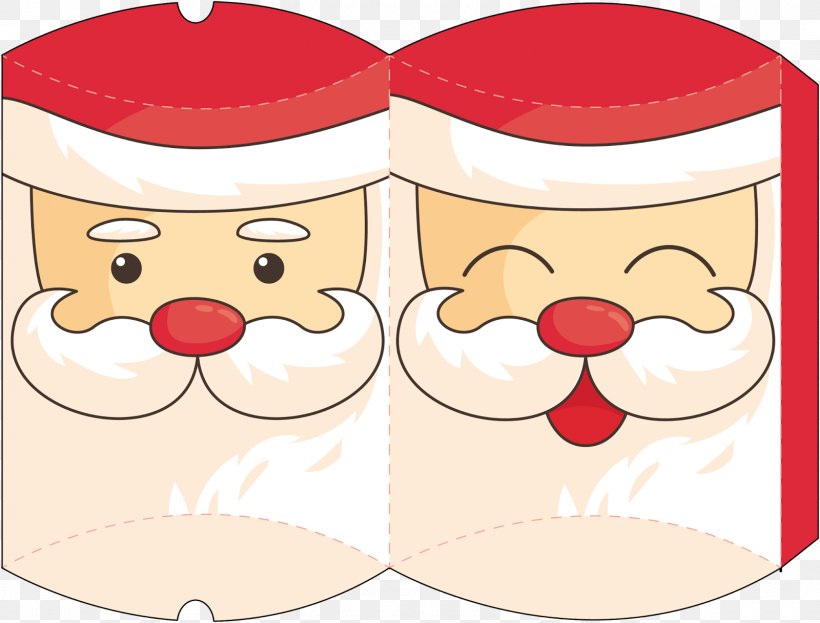 Santa Claus Paper Packaging And Labeling Gift Wrapping Clip Art, PNG, 1600x1217px, Santa Claus, Art, Box, Christmas, Christmas Decoration Download Free