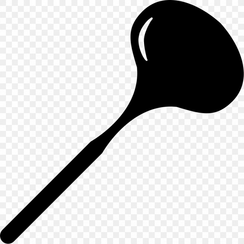 Soup Spoon Kitchen Utensil Ladle, PNG, 981x981px, Soup Spoon, Black And White, Cooking, Cutlery, Dessert Spoon Download Free