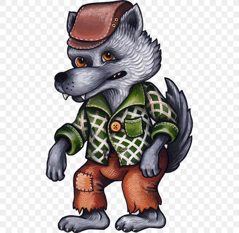 Gray Wolf Clip Art, PNG, 505x800px, Gray Wolf, Action Figure, Bear, Carnivoran, Cartoon Download Free