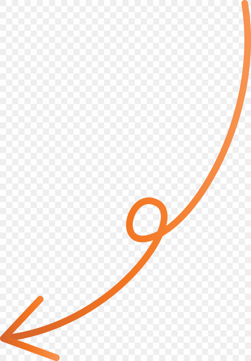 Curved Arrow, PNG, 2084x3000px, Curved Arrow, Line, Orange Download Free
