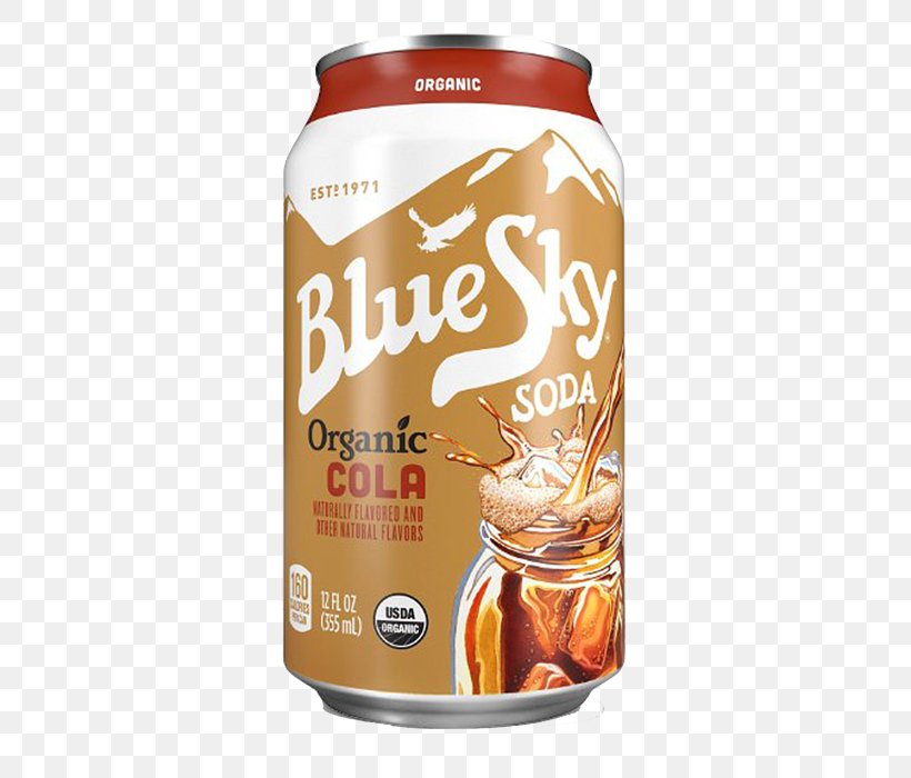 Fizzy Drinks Blue Sky Beverage Company Root Beer Cola Italian Soda, PNG, 600x700px, Fizzy Drinks, Aluminum Can, Beverage Can, Brand, Cocacola Download Free