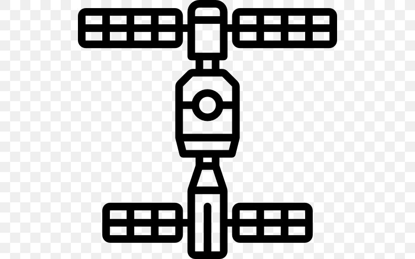International Space Station Technology Clip Art, PNG, 512x512px, International Space Station, Area, Black, Black And White, Brand Download Free