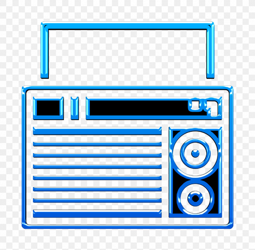 Radio Icon Electronic Device Icon, PNG, 1080x1060px, Radio Icon, Electric Blue, Electronic Device Icon, Technology Download Free