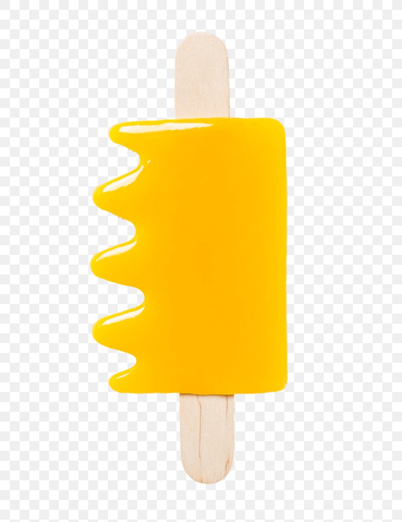 Yellow Product Design, PNG, 600x1065px, Yellow, Birthday Candle, Dairy, Frozen Dessert, Ice Cream Download Free