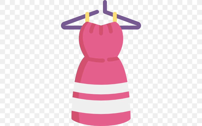 Dress Icon, PNG, 512x512px, Shoulder, Dress, Joint, Magenta, Neck Download Free