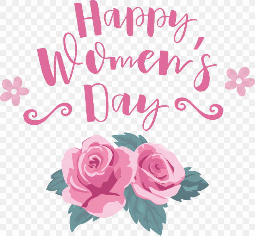 Happy Womens Day Womens Day, PNG, 3000x2778px, Happy Womens Day, Baby Shower, Family Day, Floral Design, Garden Roses Download Free