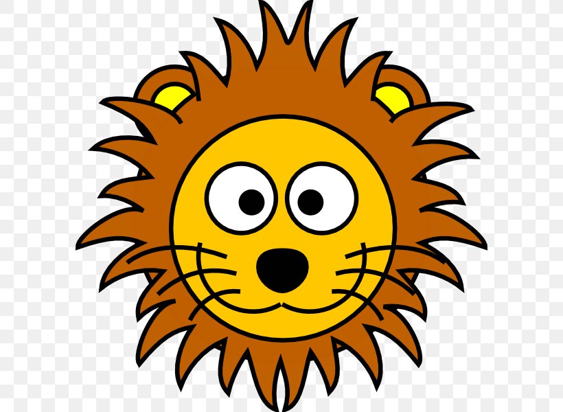 Lion Animation Cartoon Clip Art, PNG, 600x600px, Lion, Animation, Black And White, Cartoon, Drawing Download Free
