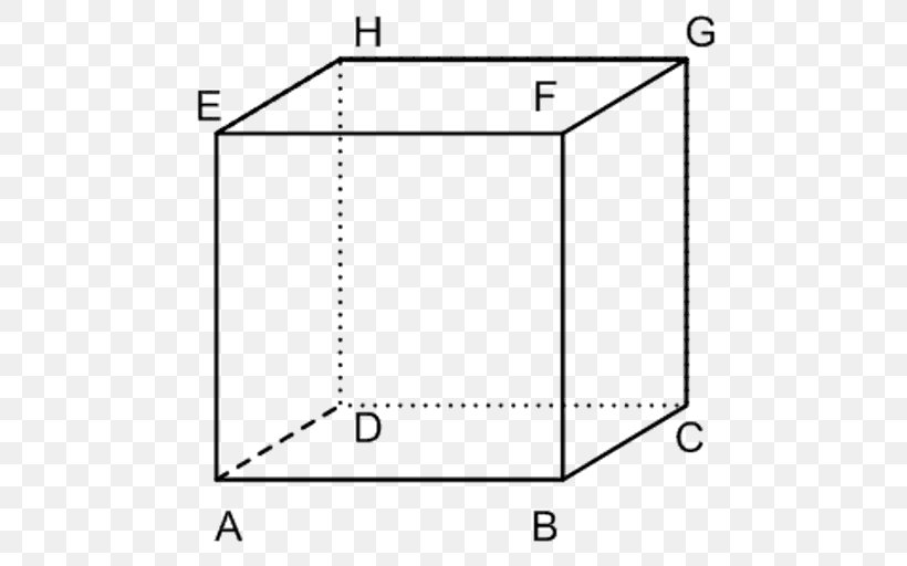 Cube Surface Area Edge Two-dimensional Figures Line, PNG, 507x512px, Cube, Area, Black And White, Cuboid, Diagram Download Free