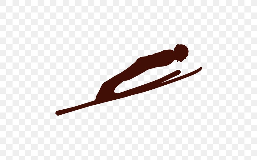 Ski Jumping Winter Sport Skiing Silhouette, PNG, 512x512px, Ski Jumping, Alpine Skiing, Biathlon, Freestyle Skiing, Silhouette Download Free