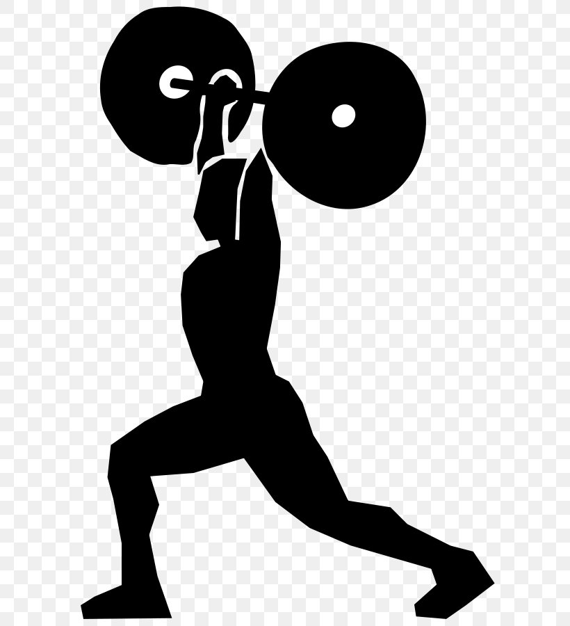 Weight Training Olympic Weightlifting Clip Art, PNG, 616x900px, Weight Training, Arm, Barbell, Black And White, Cartoon Download Free
