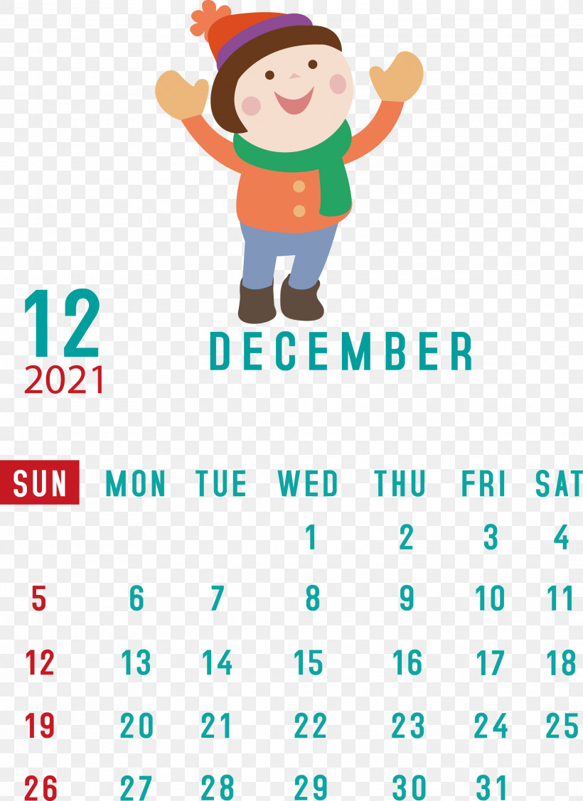 December 2021 Printable Calendar December 2021 Calendar, PNG, 2181x3000px, December 2021 Printable Calendar, Behavior, Calendar System, Character, December 2021 Calendar Download Free